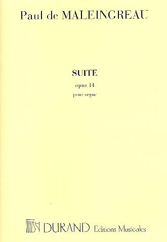 Suite Op 14, Org