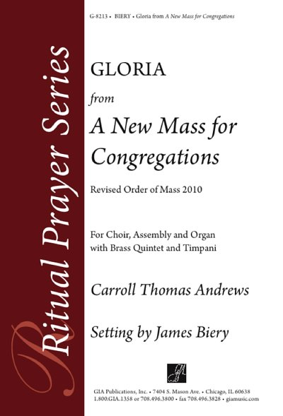 Gloria from A New Mass for Congregations, Ch (Stsatz)