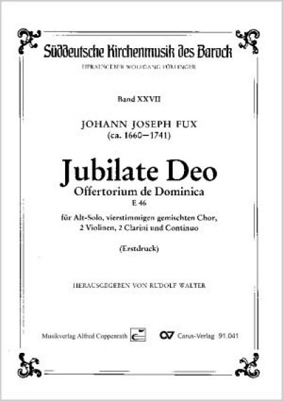 J.J. Fux: Jubilate Deo C-Dur