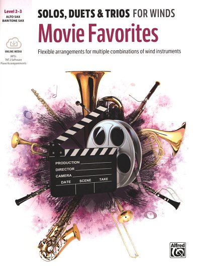 Movie Favorites, 1-3Asax/Bars (Pa+CD+medonl)