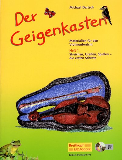 M. Dartsch: Der Geigenkasten 1, Vl;Klav (+CD)