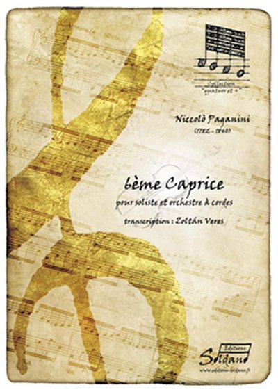 N. Paganini: 6eme Caprice, VlStro (Pa+St)
