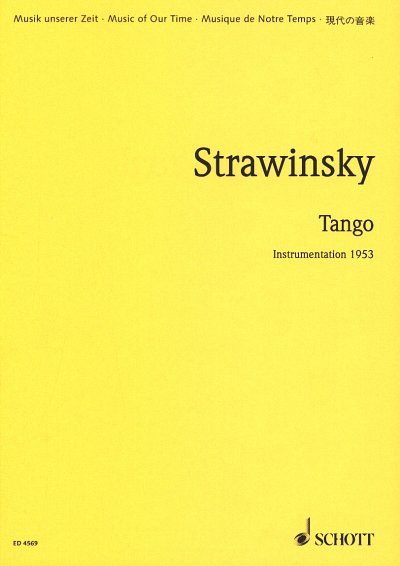 AQ: I. Strawinsky: Tango, Sinfo (Stp) (B-Ware)