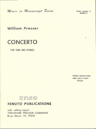W. Presser: Concerto (KASt)