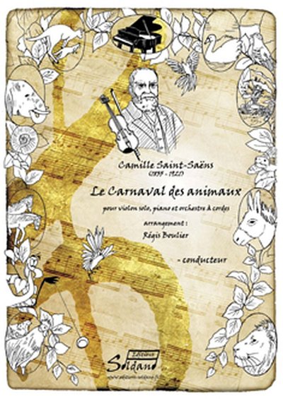 C. Saint-Saëns: Le Carnaval Des Animaux, VlStro (Pa+St)