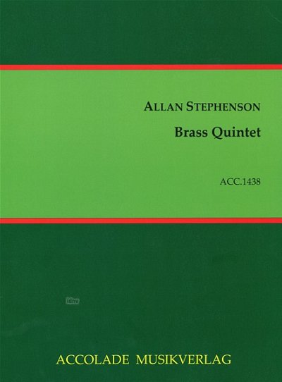 A. Stephenson: Quintett , 5Blech (Stsatz)
