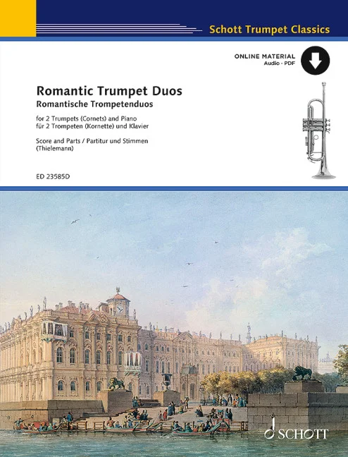 DL: T. Kristin: Romantic Trumpet Duos (Pa+St) (0)
