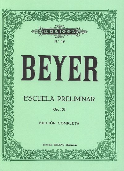 F. Beyer: Escuela preliminar op. 101, Klav