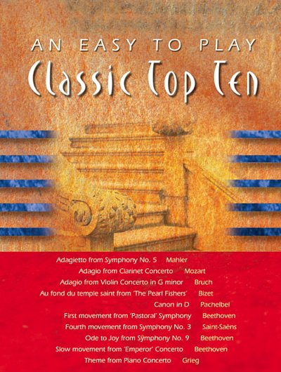 Easy-to-play Classic Top Ten, Klav