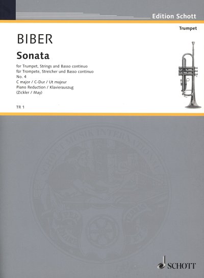 H.I.F. Biber: Sonata Nr. 4 C-Dur , TrpStrBc (KASt)