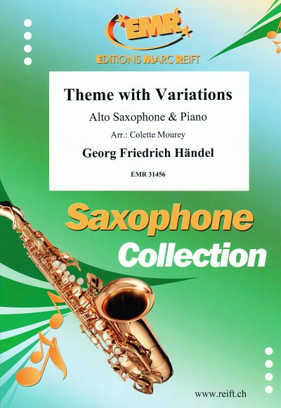 DL: G.F. Händel: Theme with Variations, ASaxKlav