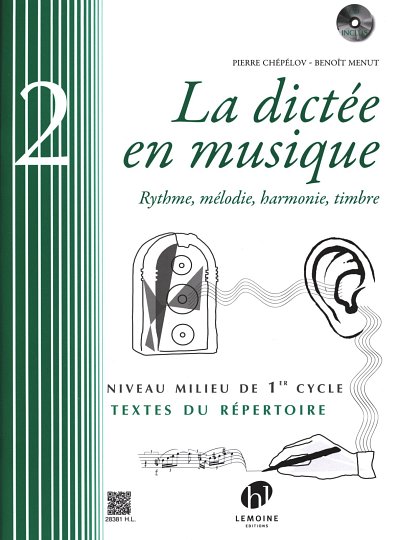 P. Chépélov: La dictée en musique Vol.2 , Ges/Mel (+CD)