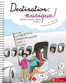 A. Chaussebourg: Destination : musique ! 2, Ges/Mel (+OnlAu) (0)