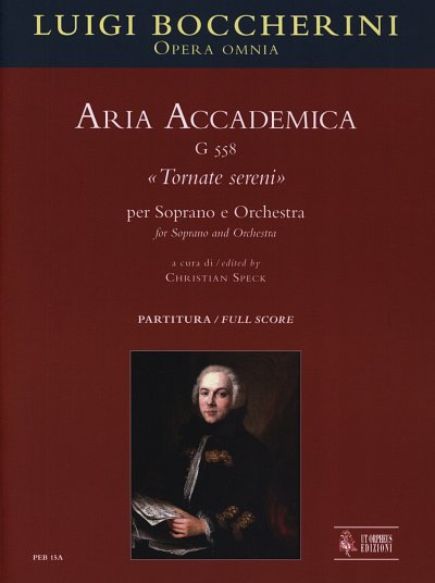 L. Boccherini: Aria Accademica Tornate ser, GesSOrch (Part.)