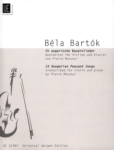 B. Bartók: 15 ungarische Bauernlieder 