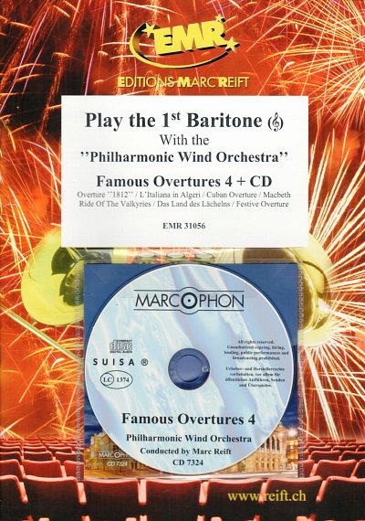 Play The 1st Baritone With The Philharmonic Wind Orchestra: Famous Overtures 4