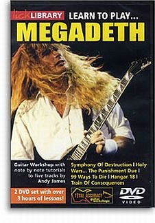 Learn To Play Megadeth (2 DVDs)