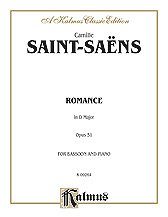 DL: C. Saint-Saëns: Saint-Saëns: Romance in , FagKlav (Klavp