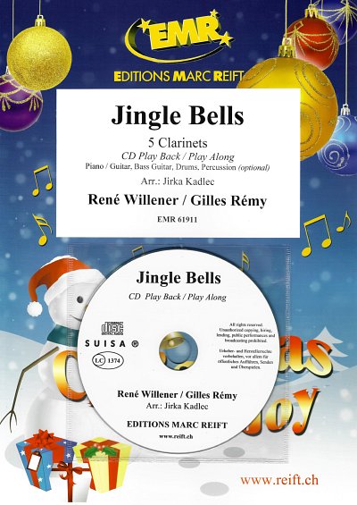 R. Willener: Jingle Bells, 5Klar (+CD)
