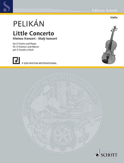 Pelikan, Miroslav: Little Concerto