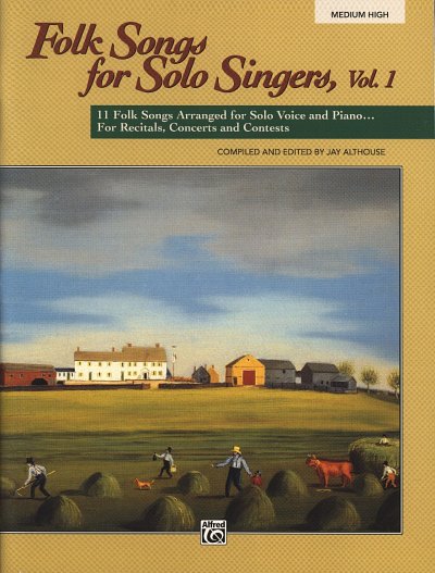 Folk Songs For Solo Singers 1 Medium High
