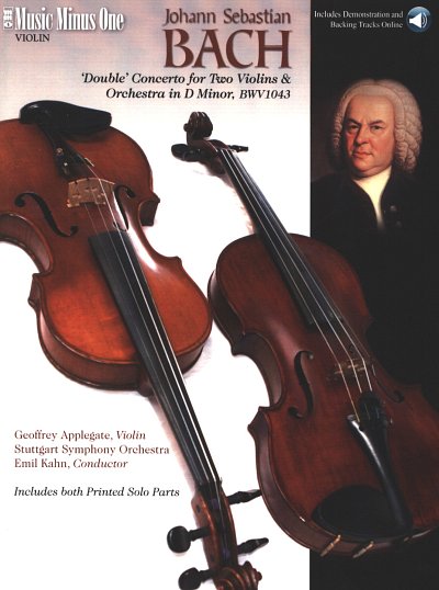 J.S. Bach: J.S. Bach - Double Concerto in , Viol (+OnlAudio)