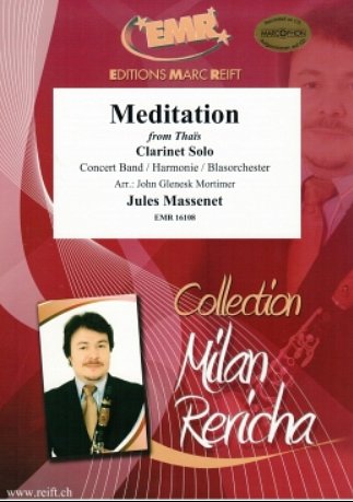 J. Massenet: Meditation, KlarBlaso (Pa+St)