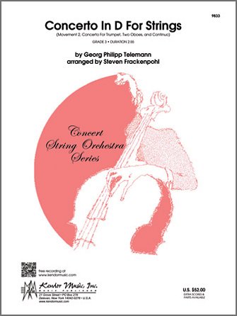 G.P. Telemann i inni: Concerto in D for Strings