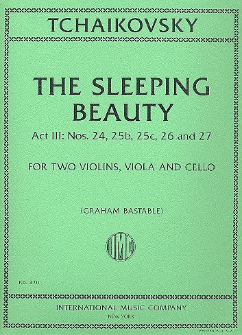 P.I. Tschaikowsky: The Sleeping Beauty Act III N 24 25B (Bu)