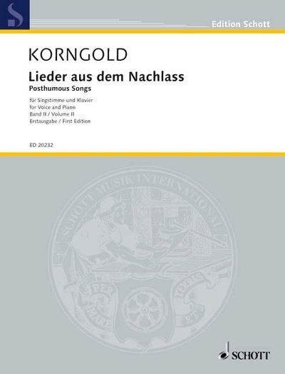 DL: E.W. Korngold: Oesterreichischer Soldatenabschied, GesKl
