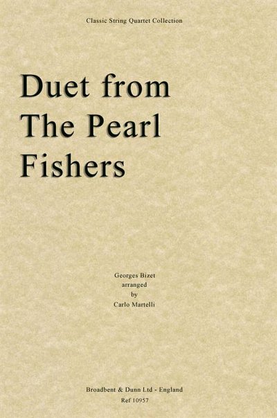 G. Bizet: Duet from The Pearl Fishers, 2VlVaVc (Stsatz)