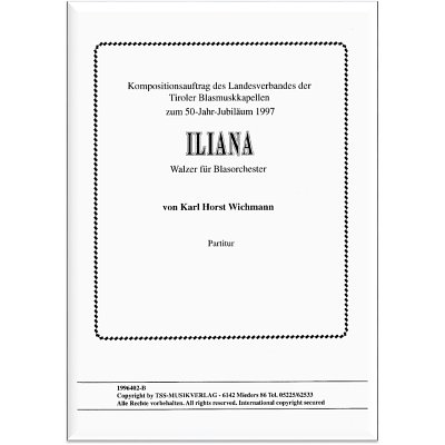 K.H. Wichmann: Iliana, Blaso (PaDiSt)