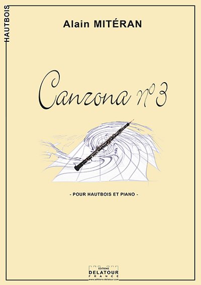 MITERAN Alain: Canzona N°3 für Oboe un Klavier