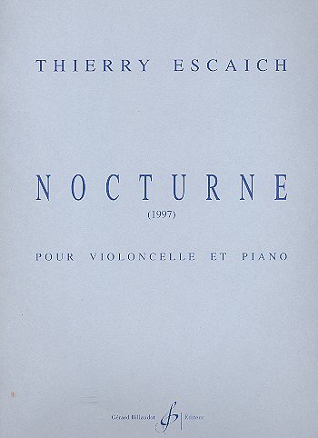 T. Escaich: Nocturne, VcKlav (KlavpaSt)