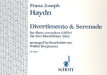 J. Haydn: Divertimento und Serenade , 3Blf (Sppa)