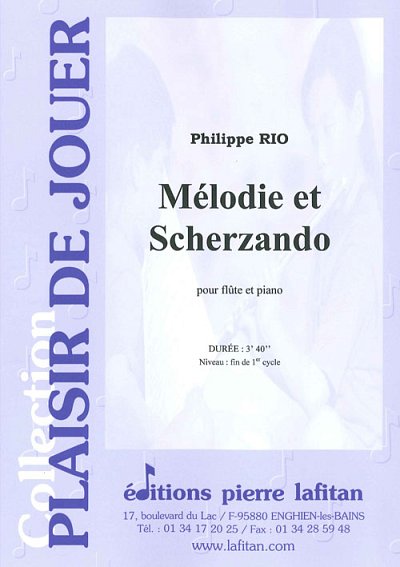 Mélodie et Scherzando, FlKlav (KlavpaSt)