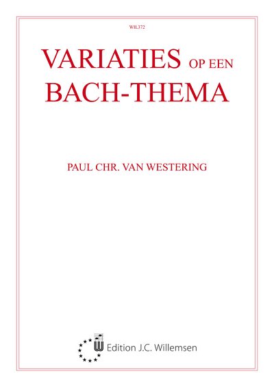 J.S. Bach: Variaties op een Bach-thema, Org