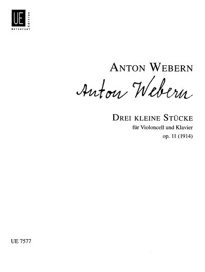 A. Webern: 3 kleine Stücke op. 11 , VcKlav