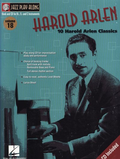 JazzPA 18: Harold Arlen, CBEsCbasCbo (+CD)
