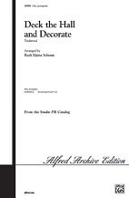 R.E. Ruth Elaine Schram: Deck the Hall and Decorate 2-Part
