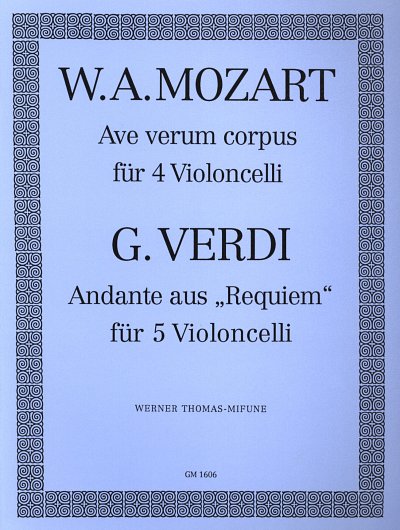 W. Thomas-Mifune: Musik für 4-5 Violoncelli