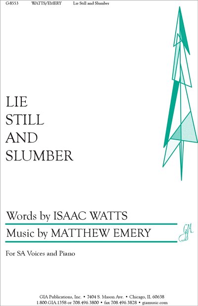 M. Emery: Lie Still and Slumber, FchKlav