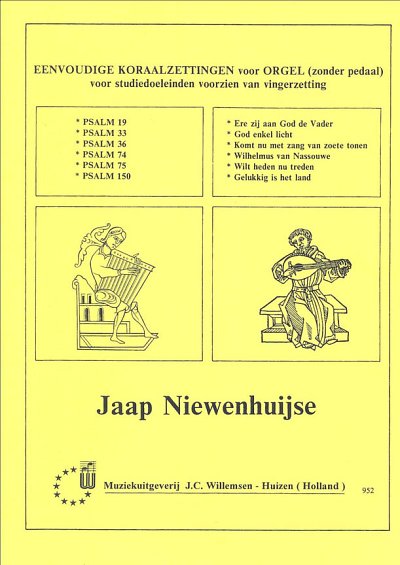 J. Niewenhuijse: Eenvoudige Koraalzettingen, Org