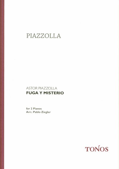A. Piazzolla: Fuga y Misterio, 2Klav (Pa+St)