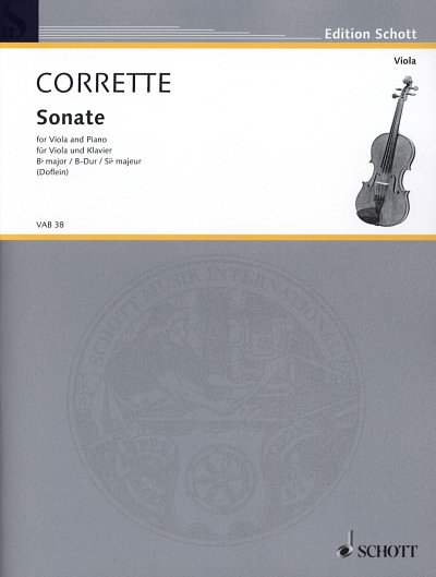 M. Corrette: Sonate B-Dur , VaKlv