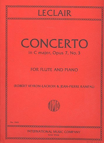 Concerto Do Op. 7 N. 3 (Veyron/Lacroix/Rampal), Fl