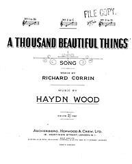 H. Wood et al.: A Thousand Beautiful Things