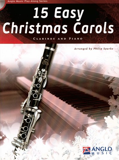 P. Sparke: 15 Easy Christmas Carols, KlarKlav (+CD)