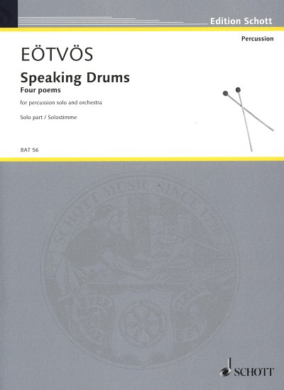P. Eötvös: Speaking Drums, SchlOrch (Schlag)