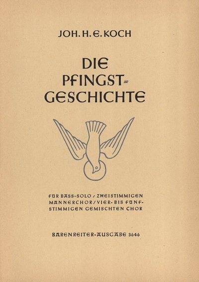J.H. Koch: Die Pfingstgeschichte (1956) (Chpa)